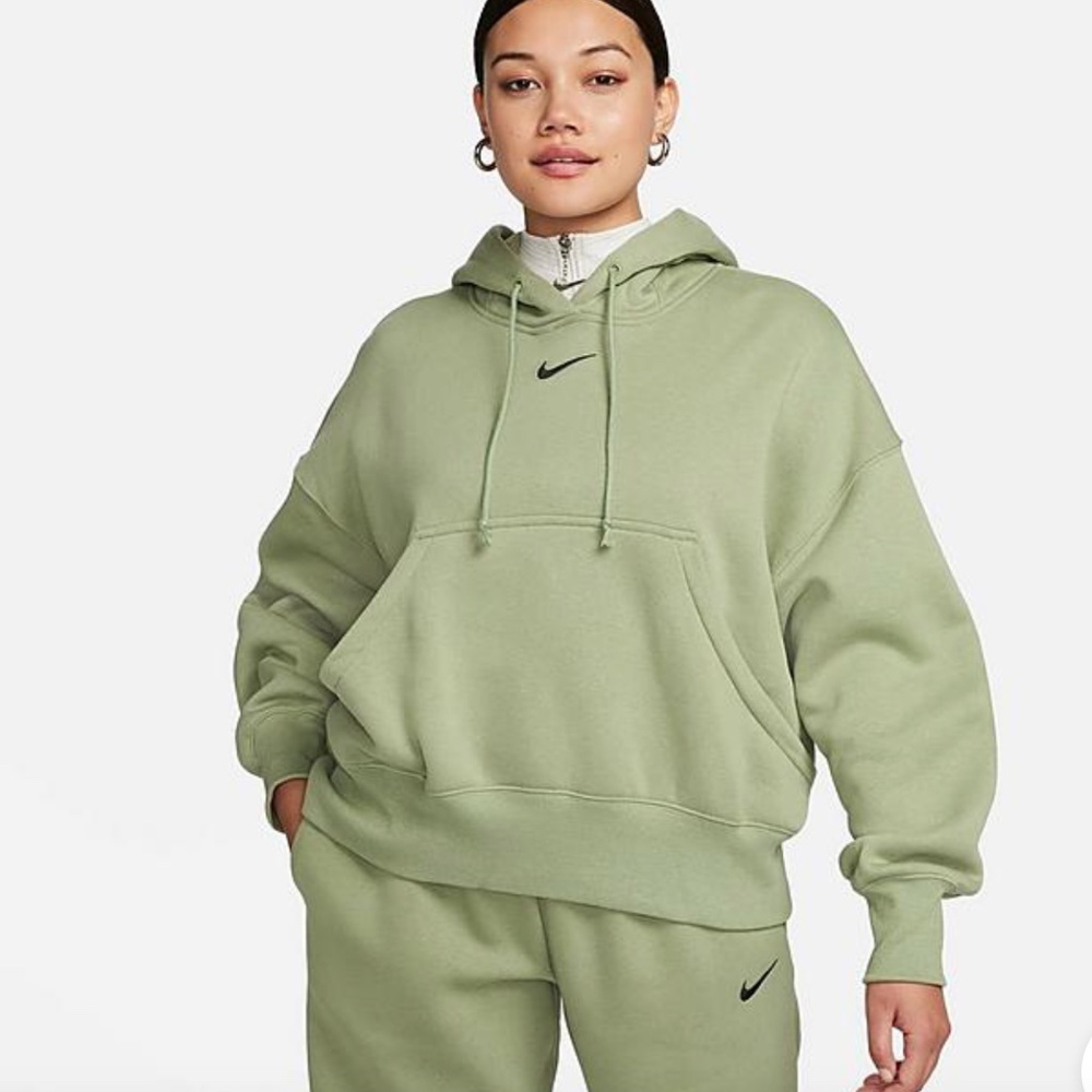 NIKE PHOENIX FLEECE OVERSIZED PULLOVER HOODIE